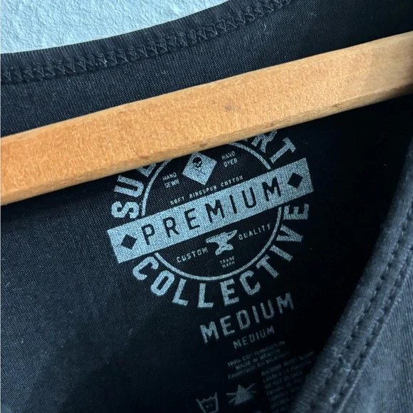 Sullen Mental Vacay Black Graphic Tank Top size M - Picture 10 of 10